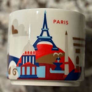 Paris Themed Mug with Eiffel Tower Design
